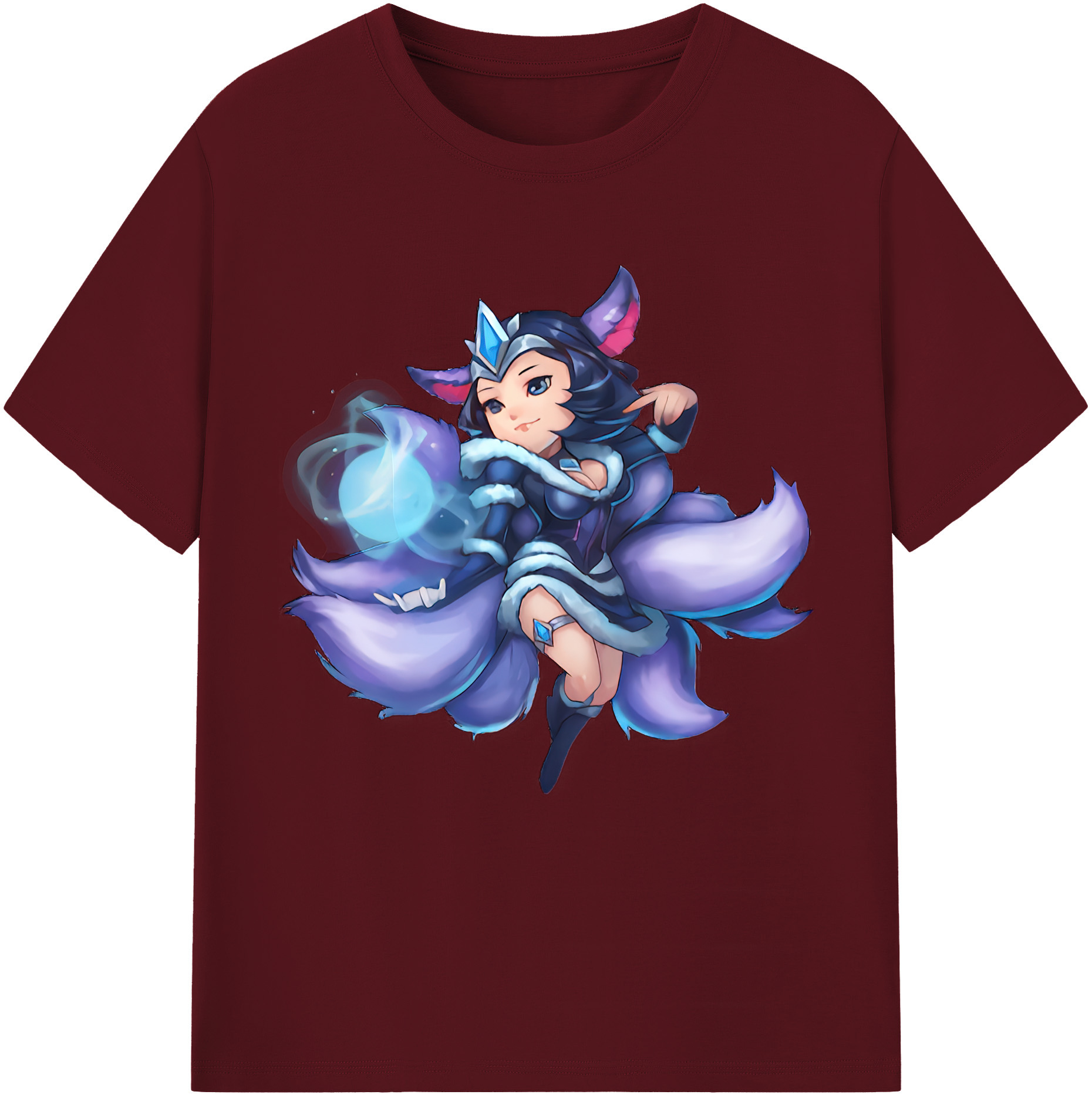 リーグ・オブ・レジェンド League of Legends LOL 綿100％半袖Tシャツ（フロントプリント）